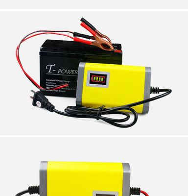 उच्च दक्षता शक्तिशाली स्मार्ट बैटरी चार्जर 12v / 24v 5A 10A 20Amp लीड एसिड बैटरी के लिए