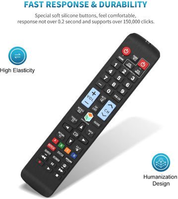 सैमसंग स्मार्ट टीवी संवेदनशील रिमोट सैमसंग एलसीडी एलईडी QLED SUHD UHD HDTV 4K 3D S के लिए यूनिवर्सल रिमोट कंट्रोल