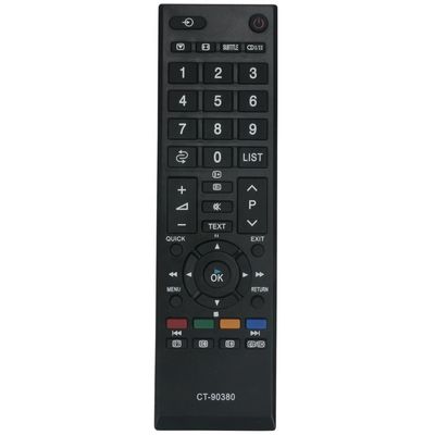 तोशिबा सीटी -90380 एलसीडी स्मार्ट टीवी के लिए यूनिवर्सल रिप्लेसमेंट रिमोट कंट्रोल फिट