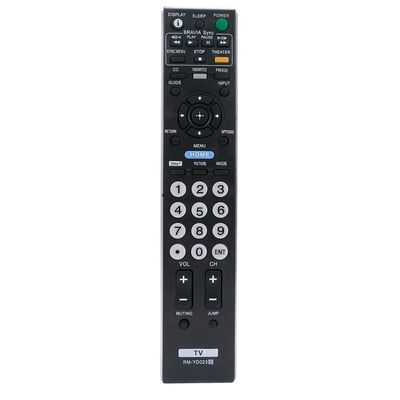सोनी टीवी KDL-40W4100 KDL-42V4100 KDL-46W4100 के लिए RM-YD023 रिमोट कंट्रोल फिट