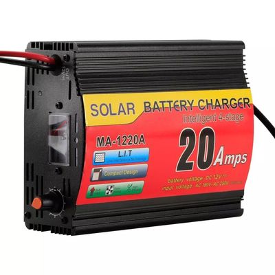 अग्निरोधक सौर 12v 20a लीड एसिड बैटरी चार्जर